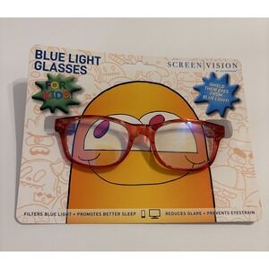 ICU Eyewear Screen Vision Blue Light Glasses For Kids ~ Pink Floral NEW